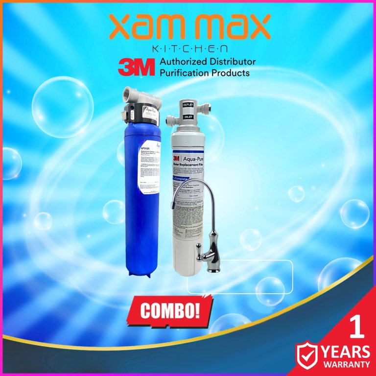 3M Whole House Water Filtration System AP902 + 3M Under Sink Drinking Water Filtration System AP Easy Complete