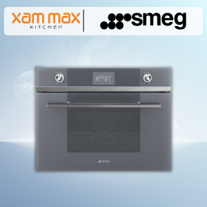 Smeg Combination Microwave Steam Oven SF4102VCS