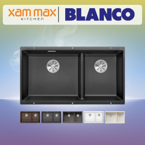 Blanco Silgranit Undermount Double Bowls Sink Subline 480/320-U