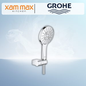 Grohe Rainshower 130 Smart Active 26580000 Hand Shower Set With Shower Holder