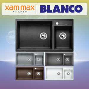 Blanco Silgranit Top Mount Double Bowls Sink Granite Sink Metra 9