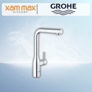 Grohe Essence Pull-Out Single Lever Kitchen Sink Hot Cold 1/2″ Mixer - 30270000
