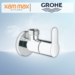 Grohe - BauEdge 22009000 Angle Valve 1/2" / StarLight Chrome Finish | 10-year warranty / German