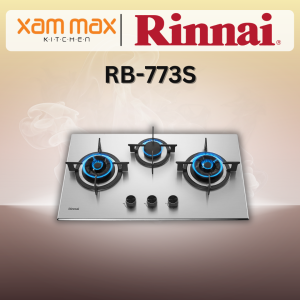 Rinnai Gas Hob RB-773S - Stainless Steel