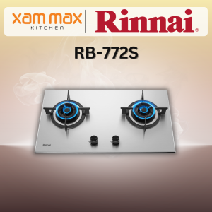 Rinnai Gas Hob RB-772-S - Stainless Steel