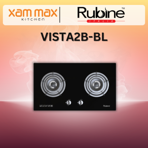 Rubine Gas Hob RGH-VISTA2B-BL