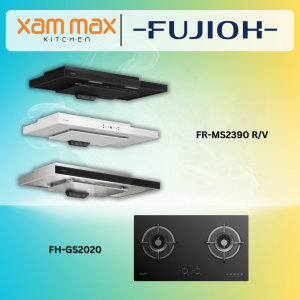 Fujioh Slim Hood FR-MS2390 V/R + Fujioh Gas Hob FH-GS2020 SVGL