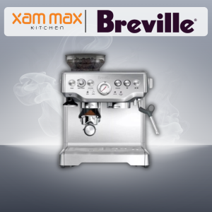 BREVILLE The Barista Express Espresso Coffee Machine BES870 - Brushed Stainless Steel