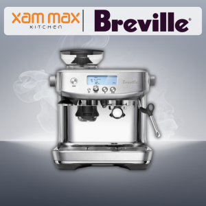 BREVILLE The Barista Pro Coffee Machine BES878 - Brushed Stainless Steel
