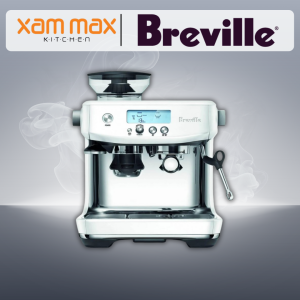 BREVILLE The Barista Pro Coffee Machine BES878 - Sea Salt