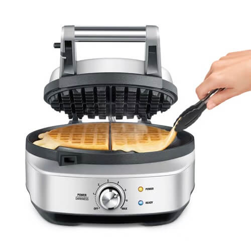 Breville The No-Mess Circular Waffle Maker BWM520 3