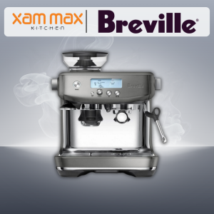 BREVILLE The Barista Pro Coffee Machine BES878 - Smoked Hickory