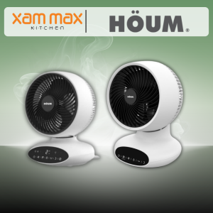 Houm C6 C8 Series Table Cooling Circulator Fan With Remote