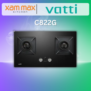 Vatti C822G "Flexi" 2 Burner Built-In Gas Cooker Hob