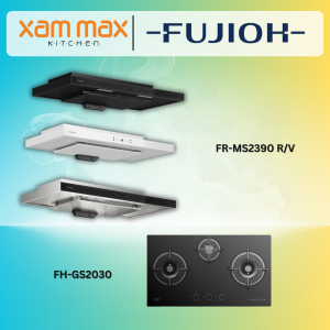 Fujioh Slim Hood FR-MS2390 V/R + Fujioh Gas Hob FH-GS2030 SVGL