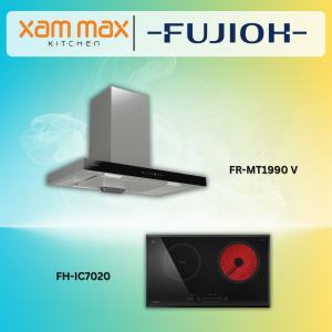 Fujioh Chimney Hood FR-MT1990 V + Fujioh Gas Hob FH-IC7020