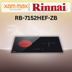 Rinnai Combo Vitroceramic & Induction Hob RB-7152HEF-ZB