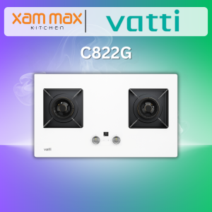 Vatti C822G "Flexi" 2 Burner Built-In Gas Cooker Hob (WHITE)