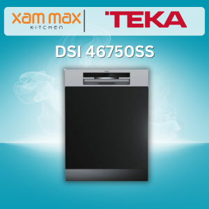 TEKA DSI 46750 SS Partially Integrated Dishwasher – ExpertCare Series (Stainless Steel)