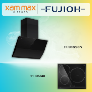 FUJIOH Cooker Hood FR-SD2290V + FUJIOH Induction Hob With 3 Zones FH-ID5230
