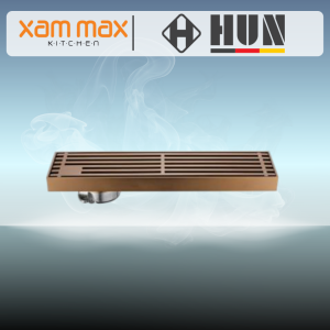 HUN HFD 431-SS Rose Gold Stainless Steel Floor Trap | SUS304 Floor Grating