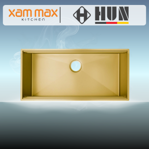HUN HKS 438 Gold Series Workstation Kitchen Sink – SUS304 Stainless Steel (1200 x 480mm)