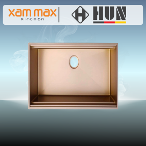 HUN HKS 537 Workstation Kitchen Sink – SUS304 Rose Gold Series (1000 x 480mm)