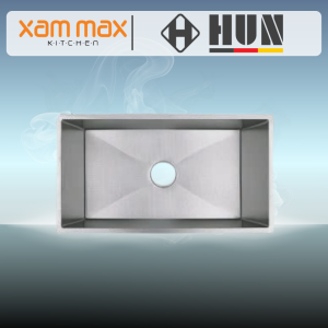HUN HKS 244 Honeycomb Nanotech Nano Silver Kitchen Sink – Single Bowl Undermount (780 x 470mm)