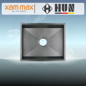 HUN HKS 341 Honeycomb Nanotech Kitchen Sink Nano Titanium– Single Bowl Undermount (380 x 470mm)