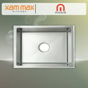 MUUD MKS-5845 Single Bowl Undermount Kitchen Sink | SUS304 Stainless Steel Satin Finish Sink 580x450mm | 1.2mm Thick Kitchen Sink