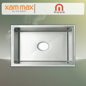 MUUD MKS-6545 Single Bowl Undermount Kitchen Sink | SUS304 Stainless Steel Satin Finish Sink 650x450mm | 1.2mm Thick Kitchen Sink