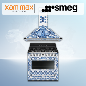 SMEG Divina Cucina Decorative Hood + Cooker (TR90DGM9) – 90cm Victoria Aesthetic