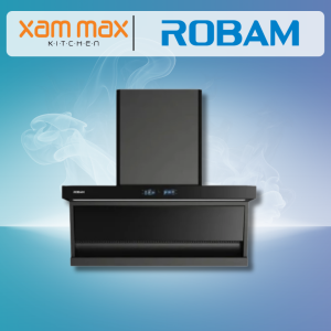 ROBAM 51H2S 7-Shaped Range Hood High Suction 2200m³/h Silent Operation LED Gesture Control Easy Clean Kitchen Hood+ Duct