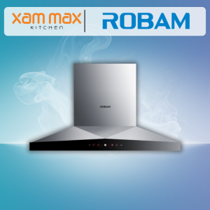 ROBAM A825 Kitchen Hood 90cm 2010m³/h Powerful Suction Chimney Cooker Hood Touch Control Auto Clean Stainless Steel