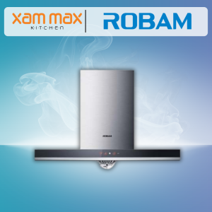ROBAM A817 Cooker Hood 90CM | 1800m3/h High Suction | Auto Clean System | 58dB Low Noise | Dual Motor | 3D Tornado Tech